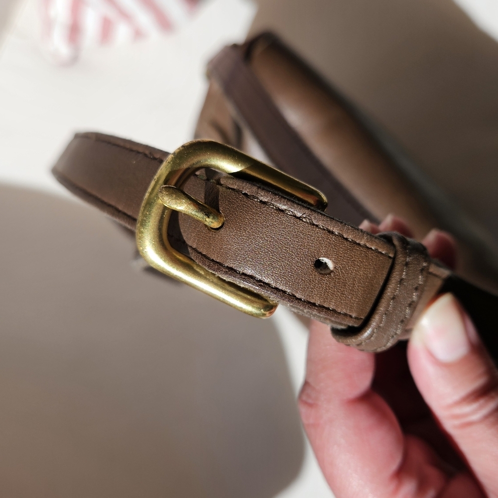 Vintage Coach City Bag Taupe 9790 - Picture 2 of 11